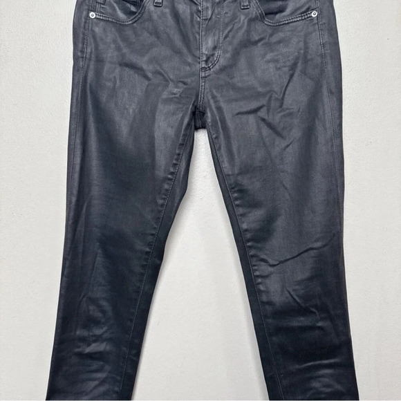 ADRIANO GOLDSCHMIED AG Womens 26 Legging Ankle Coated Jeans - Picture 6 of 15